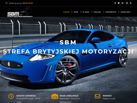 Strefabrytyjskiejmotoryzacji.pl - serwis Jaguar
