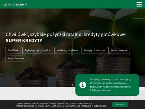 Superkredyty.com - narzędzie finansowe