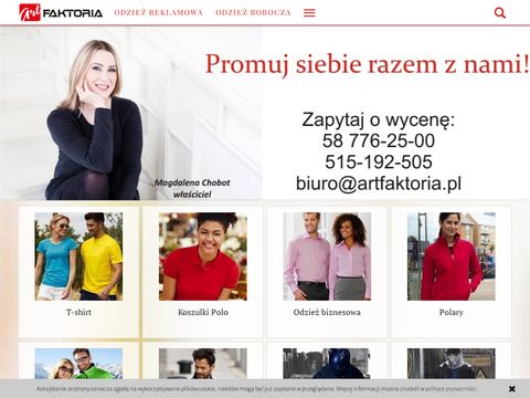 Artfaktoria.pl odzież promocyjna
