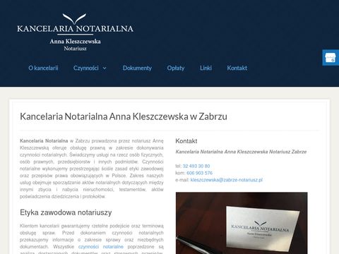 Zabrze-notariusz.pl kancelaria