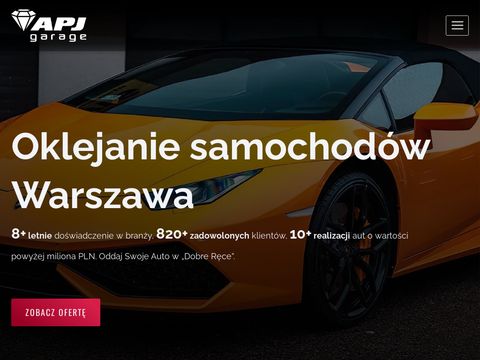 Detailing APJGarage Warszawa