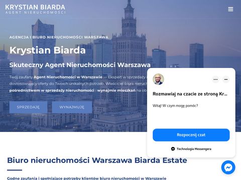 KrystianBiarda.com biuro nieruchomości Warszawa