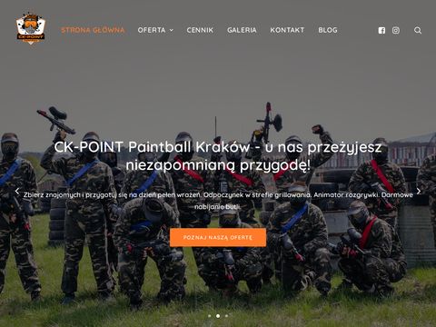 Ckpoint.pl - paintball Kraków