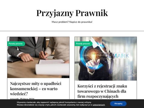 Przyjaznyprawnik.pl bezpłatne porady
