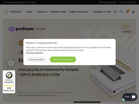 Mybed.pl - łóżka premium