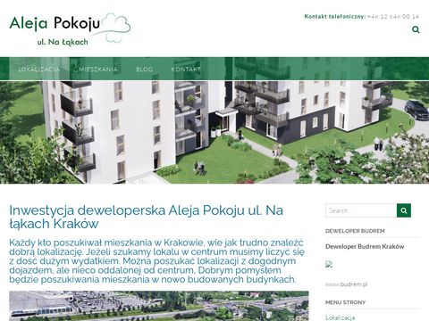 Aleja-pokoju.pl mieszkania w Krakowie