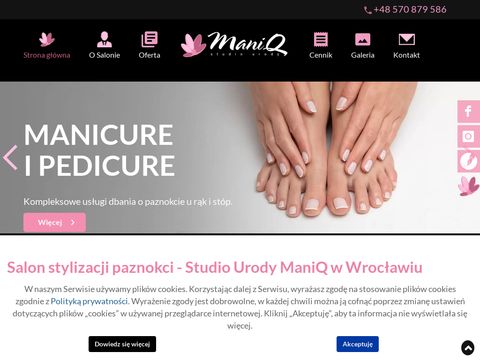 ManiQ pielęgnacja dłoni Wrocław