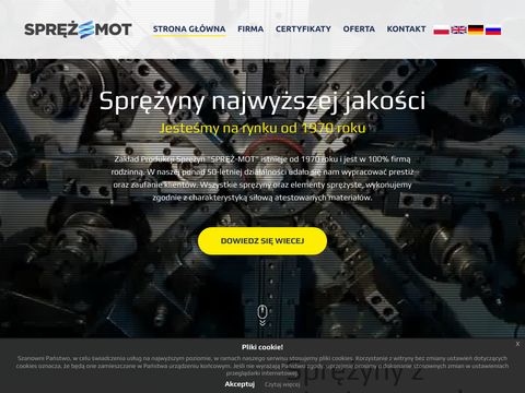 Sprez-mot.com.pl tanie sprężyny