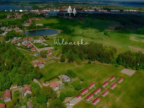 Osadawilaneska.pl - domki przy lesie w Mazurach