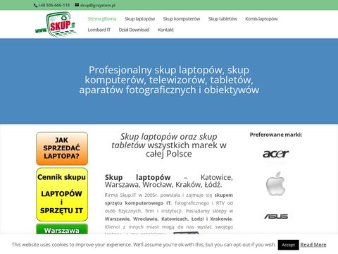 Skup-laptopow.com komis komputerów