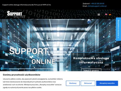 Support-online.pl - outsourcing IT dla firm