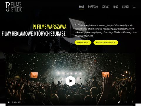 Pjfilmsstudio.pl filmowe w Warszawie