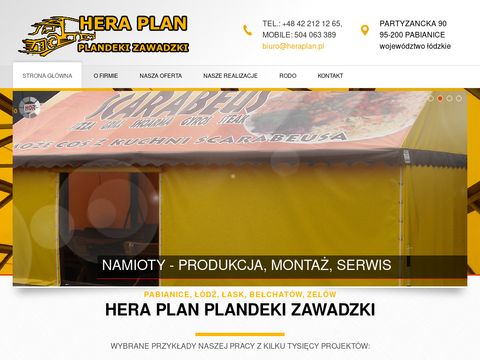 Plandeki-zawadzki.com.pl reklama