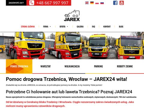 Jarex - pomoc drogowa