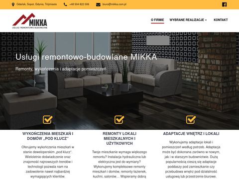Mikka.com.pl - usługi remontowe Gdańsk
