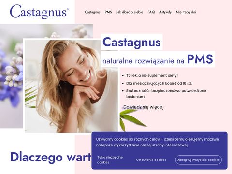 Castagnus.pl lek na pms