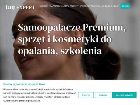 Tanexpert.pl kosmetyki do opalania natryskowego