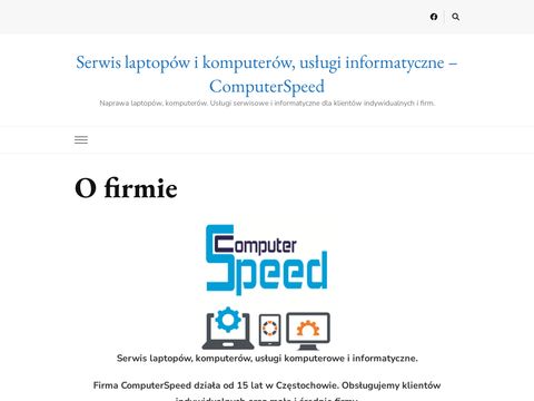 Serwis laptopów - ComputerSpeed