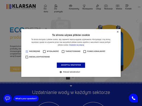 Klarsan.pl - demineralizacja wody