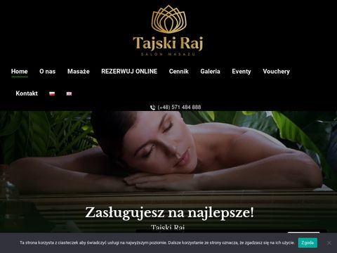 Tajskiraj.pl - masaż tajski Warszawa