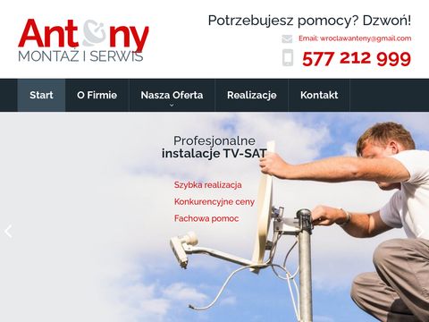 Anteny-wroclaw.com montaż
