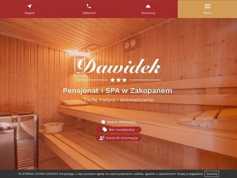 Dawidek.pl pensjonaty Zakopane
