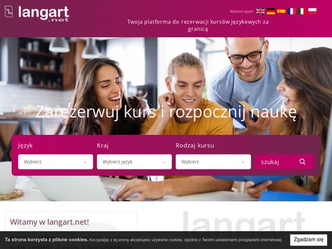 Langart.net - kursy językowe