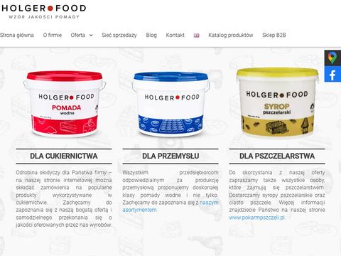 Holgerfood.pl - masy cukiernicze