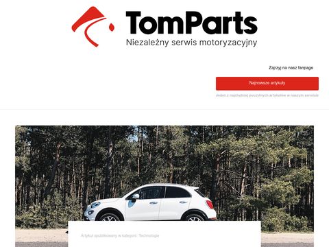 Tom-parts.pl nowości motoryzacyjne