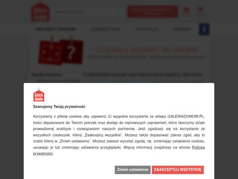 Galeriadomow.pl - projekty