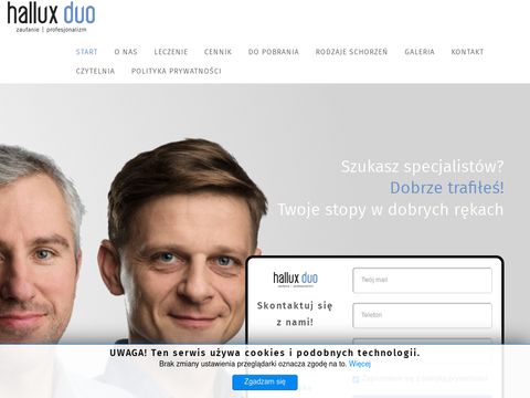 Halluxduo.pl - halluxy Poznań