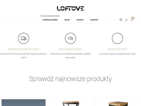 Loftove.com - krzesła barowe loft
