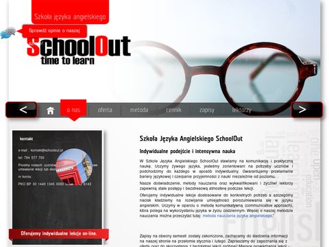 Schoolout.pl szkoła angielskiego