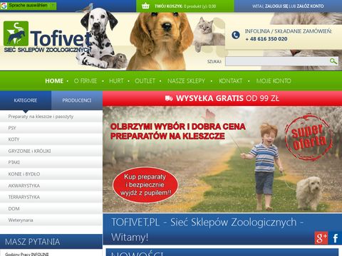 Tofivet.pl - leki dla zwierząt