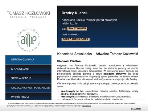 Kozlowski-adwokat.pl kancelaria adwokacka