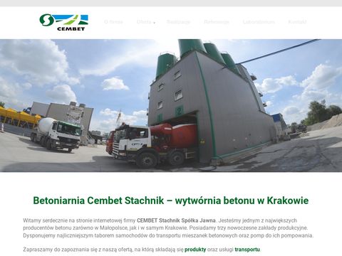 Cembet - betoniarnia Kraków