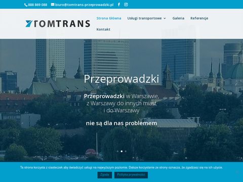 Tomtrans - przeprowadzki Warszawa