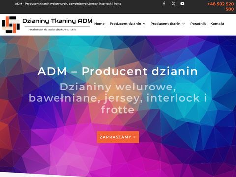 ADM - producent tkanin i dzianin