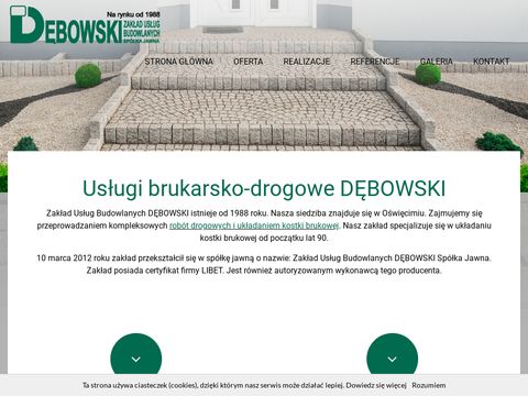 Dębowski kostka