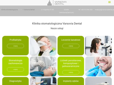 Varsoviadental.pl - leczenie zębów