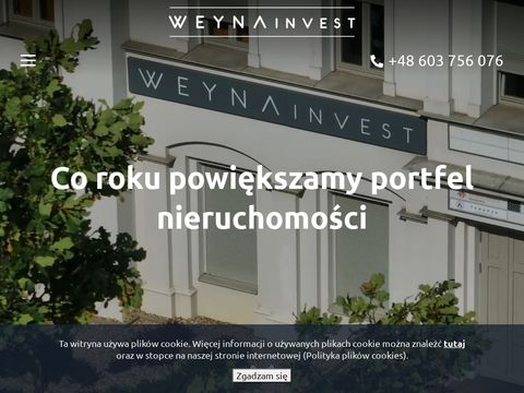 Weynainvest.pl wynajem lokali usługowych