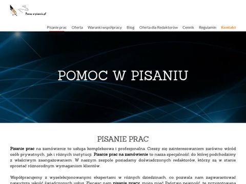 Pomocwpisaniu.pl