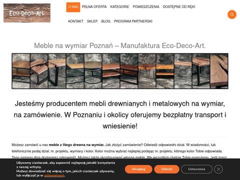 Eco-deco-art.pl - meble na zamówienie