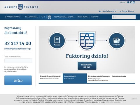 Akcept Finance - płynność finansowa