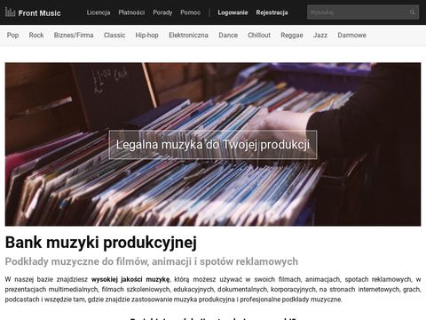 Front-music.pl bank muzyki