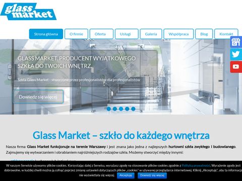 Glass Market szyby zdobione