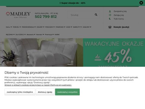 Madley.pl sklep z pościelą