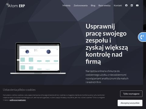 Atomerp.pl - ERP dla spedycji