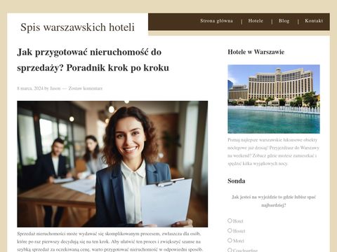 Hotele-warszawa.net.pl opisy i recenzje