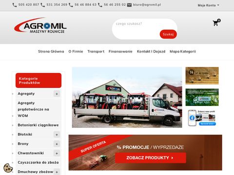 Agromil.pl maszyny dla rolnictwa